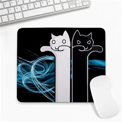 Longcat and Tacgnol - Large Mousepad