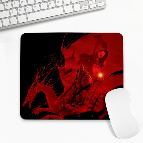 Dragon Age Mouse Pad By Derek Wimmer Front