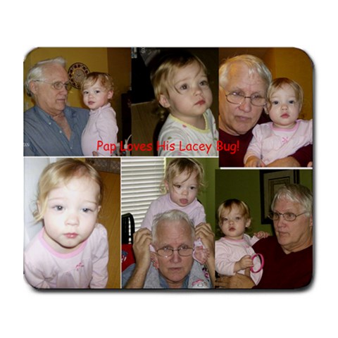Pap & Lacey By Dana Aulds Carpenter 9.25 x7.75  Mousepad - 1