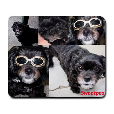 Sweetpea By Sam Rosselli 9.25 x7.75  Mousepad - 1