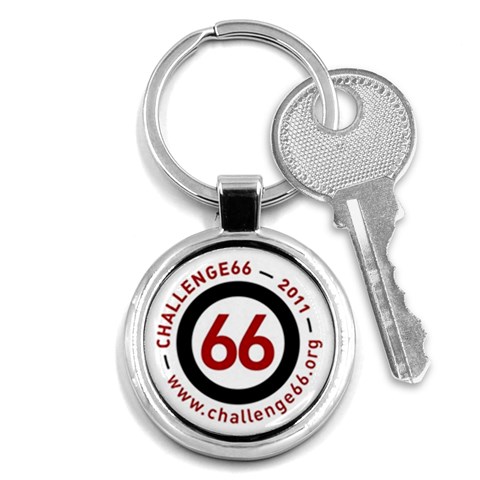 Challenge66 Charity Keyring Www Challenge66 Org By Catvinnat Front