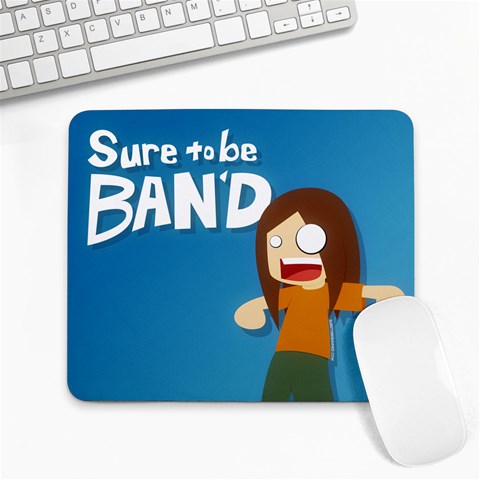 Sure To Be Ban d Mousepad By Fred T Wood Front