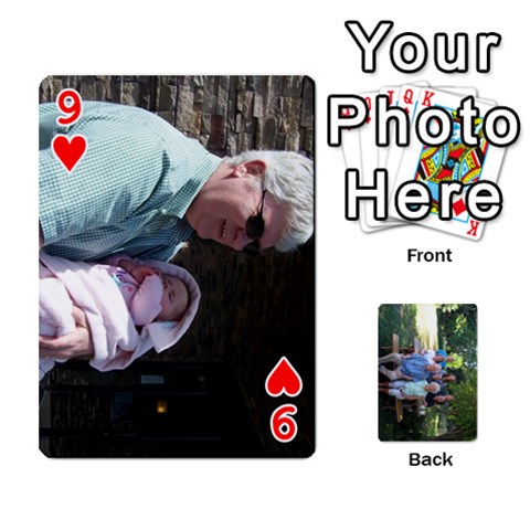Cards 1 By Deja Rasmussen Front - Heart9