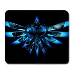 Blue Triforce - Large Mousepad