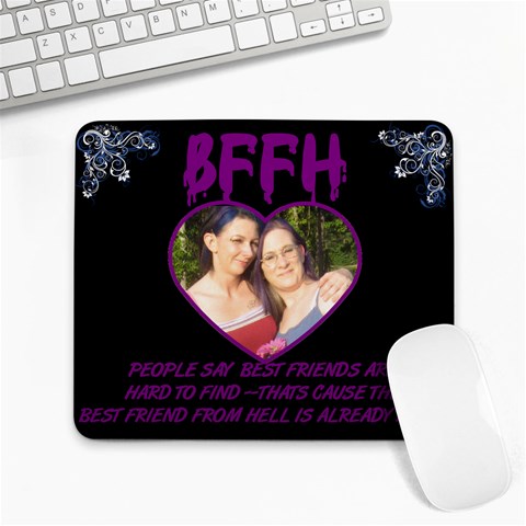 Bffh By Mandy Day Thurman 9.25 x7.75  Mousepad - 1