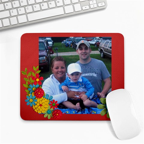 Family Mouse Pad By Amanda Front