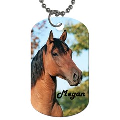 2Megan-Horse-Fluerdelis - Dog Tag (Two Sides)