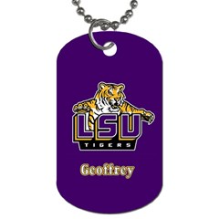 Geoffrey-Lsu-Saints - Dog Tag (Two Sides)