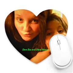 =] - Heart Mousepad