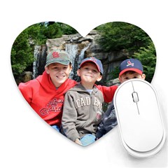 My sweet boys - Heart Mousepad