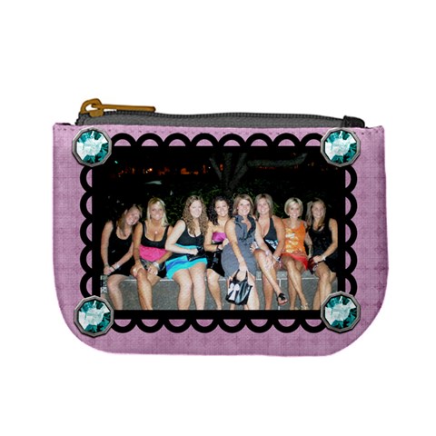 Girls Night Coin Purse By Nicole Mccracken Front