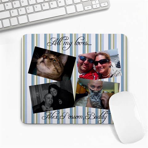 My Loves By Sarah A  Parris 9.25 x7.75  Mousepad - 1