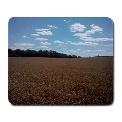 Wheat sky - Large Mousepad