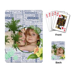 summer - Playing Cards Single Design (Rectangle)