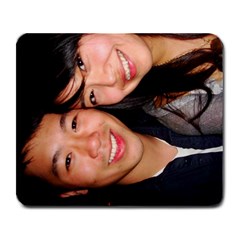 pat and viv 2 - Large Mousepad