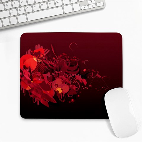 Red Mousepad Design By Andres J?rv Front