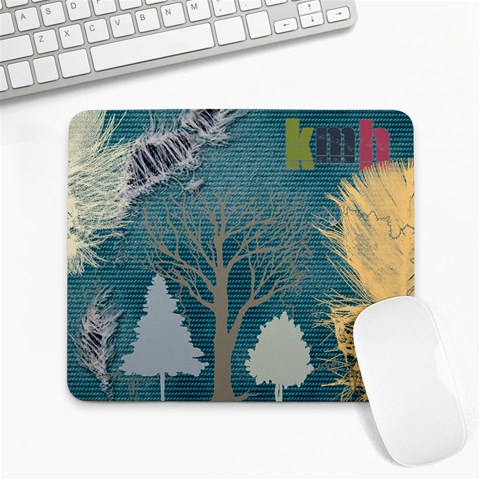 Treestreestrees By Kayla Hott 9.25 x7.75  Mousepad - 1