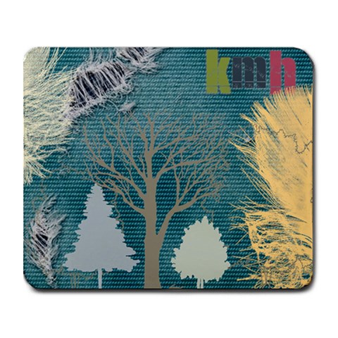 Treestreestrees By Kayla Hott 9.25 x7.75  Mousepad - 1