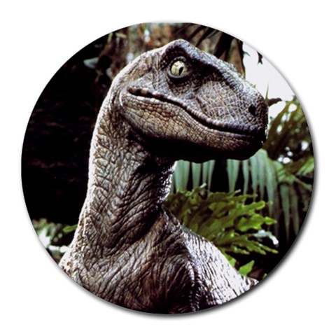 Veloc By Kyle Kuball 8 x8  Round Mousepad - 1
