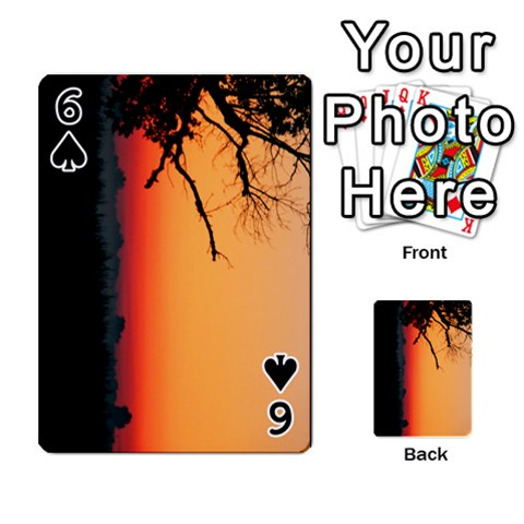 Playing Cards By Jessica Meadows Front - Spade6
