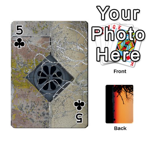 Playing Cards By Jessica Meadows Front - Club5