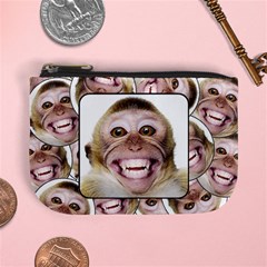 Monkey Smile2 coin purse  - Mini Coin Purse