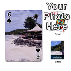Caribbean Playing Cards By Asha Vigilante Front - Spade6