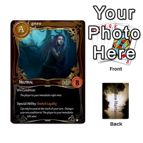 Shadow Hunters Cards By Brian M Front - Spade2