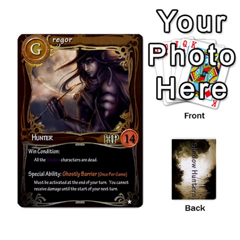 Shadow Hunters Cards By Brian M Front - Heart10