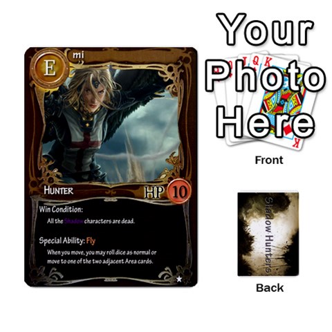 Shadow Hunters Cards By Brian M Front - Club4