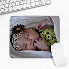 MaKayla Lynn Warner - Large Mousepad