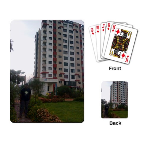 Playing Cards By Venkata Karthik Back