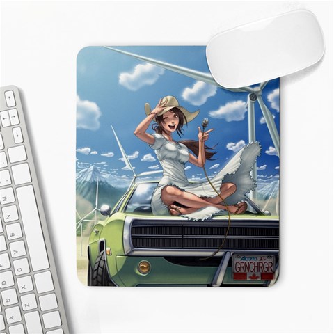 Tapete By Ana Rodrigues 9.25 x7.75  Mousepad - 1