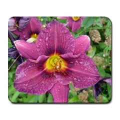 purple flower - Collage Mousepad