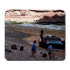 grand canyon raft trip - Large Mousepad