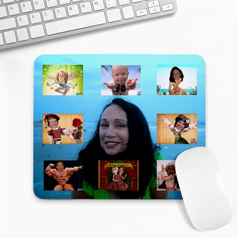 Becki s Free Mousepad ! By R K  Felton 9.25 x7.75  Mousepad - 1