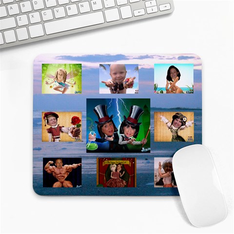 Becki s Free Mousepad ! By R K  Felton 9.25 x7.75  Mousepad - 4