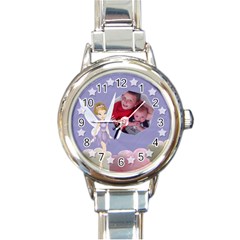 Lillian Watch - Round Italian Charm Watch