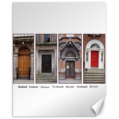 Ireland Doors 16x By Terry 15.75 x19.29  Canvas - 1