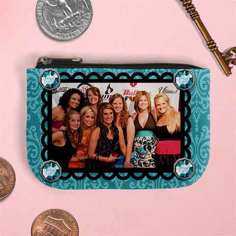 Girls Night Coin Purse By Nicole Mccracken Front