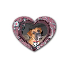 MAX COASTER - Rubber Coaster (Heart)
