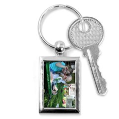 Newt & Charley - Key Chain (Rectangle)