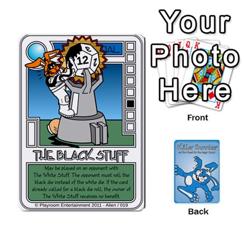 Queen Kbcards Blank By Cameron Wadrop Front - ClubQ