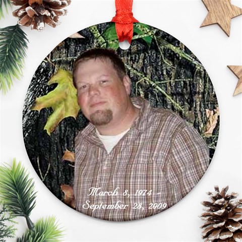 Christmas Ornament By Joni Ellsworth Back