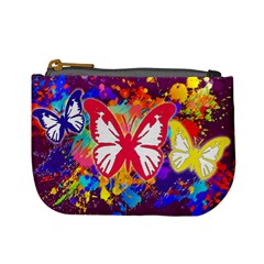 Butterfly Paint - Mini Coin Purse