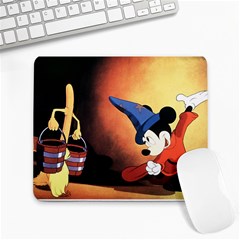 For My Mickey Mouse Computer & Art room :) - Large Mousepad