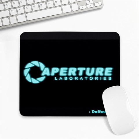 Aperture Labs By Chad Barrett 9.25 x7.75  Mousepad - 1