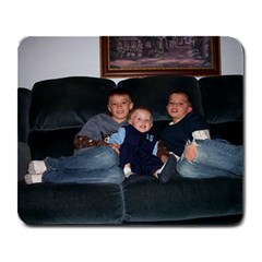 Grandma s  3 Little Men  - Large Mousepad