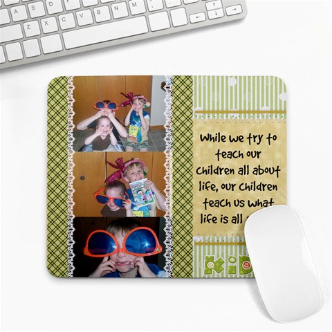 See The Free Mouse Pad I Just Created :) By Julie Chester Nelson 9.25 x7.75  Mousepad - 1