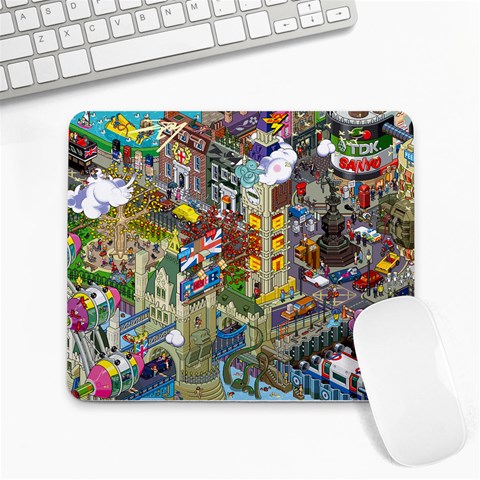Eboy Mouse Pad By Oliver Front